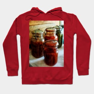 Kitchens - Tomatoes and String Beans in Canning Jars Hoodie